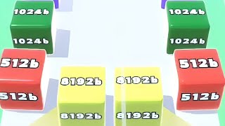 Jelly Run 2048 Walkthrough New Gameplay Max Level 88