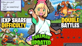 UPDATED English Pokemon GBA Rom With Difficulty Modes, New Story, Cool Graphics, Exp Share & More!