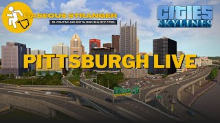 Cities Skylines Pittsburgh Holiday Stream and MASSIVE City Tour