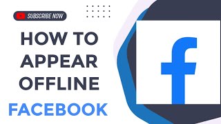 How to appear offline on facebook on PC or Mac