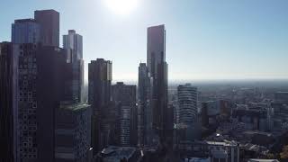 Flying Over The Melbourne Central