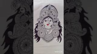 Navaratri Drawing || #shorts #ytshorts #tradingshorts #navaratri #drawing