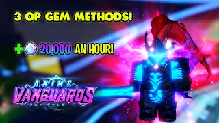 Top 3 BEST Methods to get GEMS in Anime Vanguards! (No Macro!)