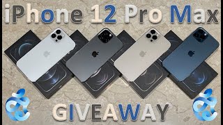 Unboxing Every Color iPhone 12 Pro Max + Review & Giveaway [OPEN]