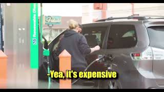 Asking random strangers for gas ⛽️ Watch their response