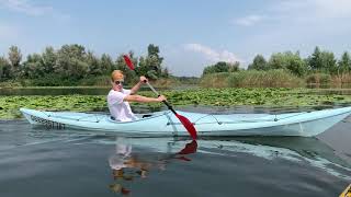 Kayaking on Dnepr river with Yuliia, Denis, Vlad and Timur (2021 08 09  )