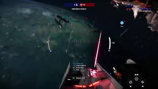 Star Wars Battlefront 2 Starfighter assault Stream #7