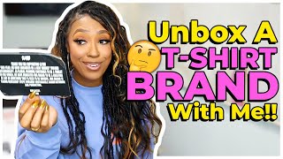 Black-Owned T-Shirt Brand Unboxing (Elyon)