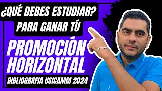 💙USICAMM 🚩Guía de estudio GRATIS para ganar Promoción HORIZONTAL 2024 😁¿Qué temas son?✅