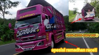 PENUTUPAN RAMADHAN RACE//TRUCK LARIS JAYA MODIFIKASI FULL || OLENG SAMPAI PENGAMAN HAMPIR GASRUK❗❗