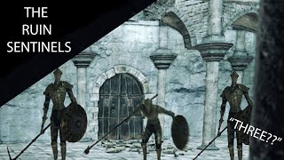 Defeating the RUIN SENTINELS in Dark Souls 2