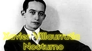 Xavier Villaurrutia Nocturno