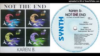 Karen B – Not The End - Maxi-Single - 1995