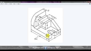 Cara proyeksi dan membuat gambar 3D menjadi 2D pada AutoCAD 2010