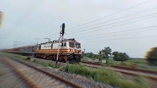 130 Kmph FAST& Dangerous Kumbh+NJP+Jammu Tawi Express Attack ER Indian Railways