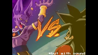 GT Goku VS Beerus but with sound