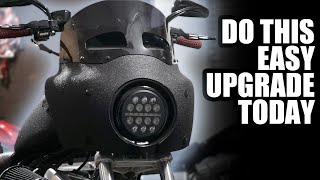 The Best Headlight Upgrade for Harley Sportsters