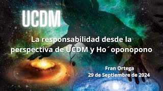 La responsabilidad desde la perspectiva de UCDM y Ho´oponopono