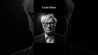 Louis Kahn "EL POETA" de la arquitectura  #architecture#louiskahn #estudiararquitectura#architecture