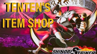 BLACK CRANE OUTFIT!!! TenTen's Shop Update| Shinobi Striker Cosmetics 4/1/2021