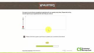 McAlister's Guest Satisfaction Survey | 2020