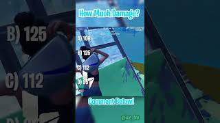 Guess the Damage 🎯 HARD Edition #fortnite #fortniteshorts