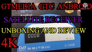 GTMEDIA GTC ANDROID SATELLITE RECEIVER UNBOXING AND REVIEW IN SRILANKA