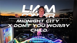 Midnight City X Don't You Worry Child (M83 X Swedish House Mafia) (Mashup) 4K