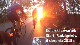 Kolarski czwartek - Radzionków 2015