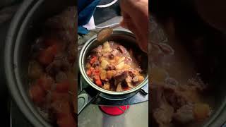 A Moose Meat Stew In My Van / Home  #Canadian #vanlife