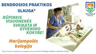 Studijuok Bendrosios praktikos slaugą!