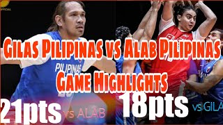 Gilas Pilipinas vs Alab Pilipinas Tune Up Games