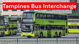 Tampines Bus Interchange & MRT Stations Singapore