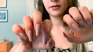 ASMR new nails kinda day (unpacking, tapping, scratching)