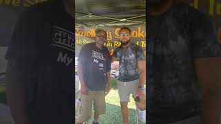 SMELL MY SMOKE BBQ !!!! JOSH NORMAN #26 SAN FRANCISCO 49 ERS.  2022 STARZ FUN DAY