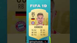 KIMMICH fifa evolution 🔥2024#fifa23 #fut23 #fifa22 #fifa #football #shorts #skills #fyp #fypシ