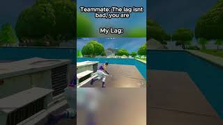 Your lag isn't that bad My lag: