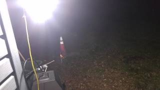 Backyard Rocket Launch, no cigar