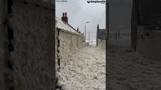 Storm Babet Turns Scottish Town Into 'Bubble Bath' || Dogtooth Media