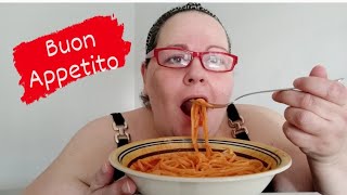 MUKBANG: SPAGHETTI AL SUGO (le mie paure ,le mie fragilità)