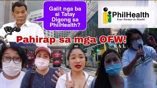 OFW's SA HONGKONG NAIS IPATIGIL ANG TAAS-SINGIL SA PHILHEALTH || HONGKONG OFW's