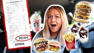 Ich darf NUR essen, was PERSON VOR MIR bestellt! 24 Stunden!!! *Food Challenge*⎥ PIA