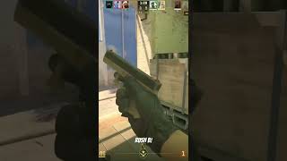 Pistol rush be on mirage is just a 50-50 moment always. #csgo #shorts #short #game #games #gameplay