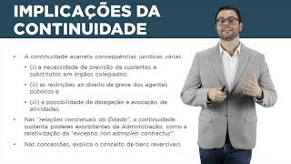 Aula 05 - Serviços Públicos: Serviço Adequado e Princípio da Continuidade