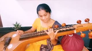 Thathithom | Azhagan | Maragadhamani | Veena Cover