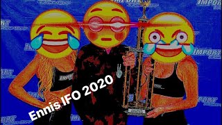 2020 IFO ENNIS TX | I WON A AWARD?