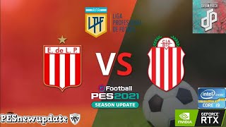 Estudiantes Vs Barracas // ⚽Copa de la Liga Argentina 2024⚽ // (Pes 2021 Dream Patch)