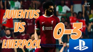 JUVENTUS vs LIVERPOOL 3-0 Salah 2 goals | All Goals and Highlight EA FC 24 [4K 60]