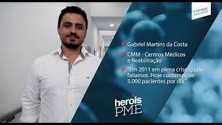 Vencedores da 2ª edição Heróis PME - CMM Centros Médicos e Reabilitação