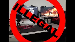 Top 1 illegal thing that a lot of gamers do (Please, never do this!)